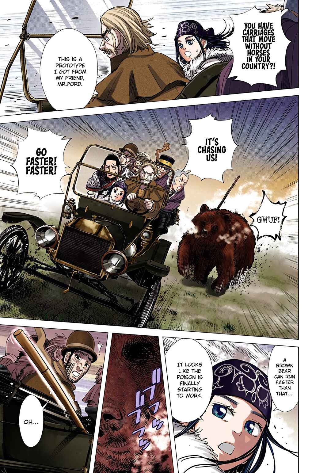 Golden Kamuy (Official Colored) Chapter 69 - Page 10