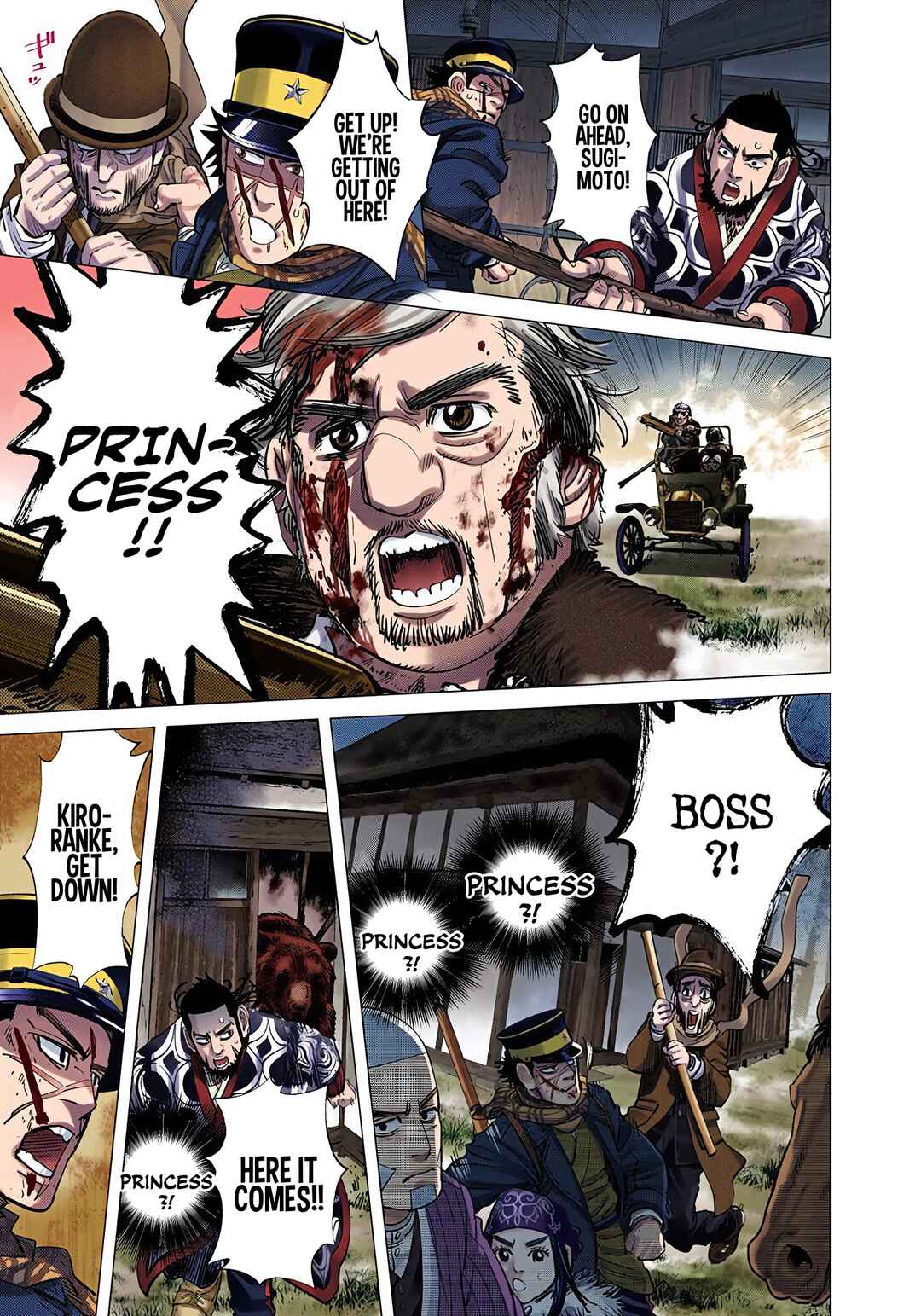 Golden Kamuy (Official Colored) Chapter 69 - Page 8