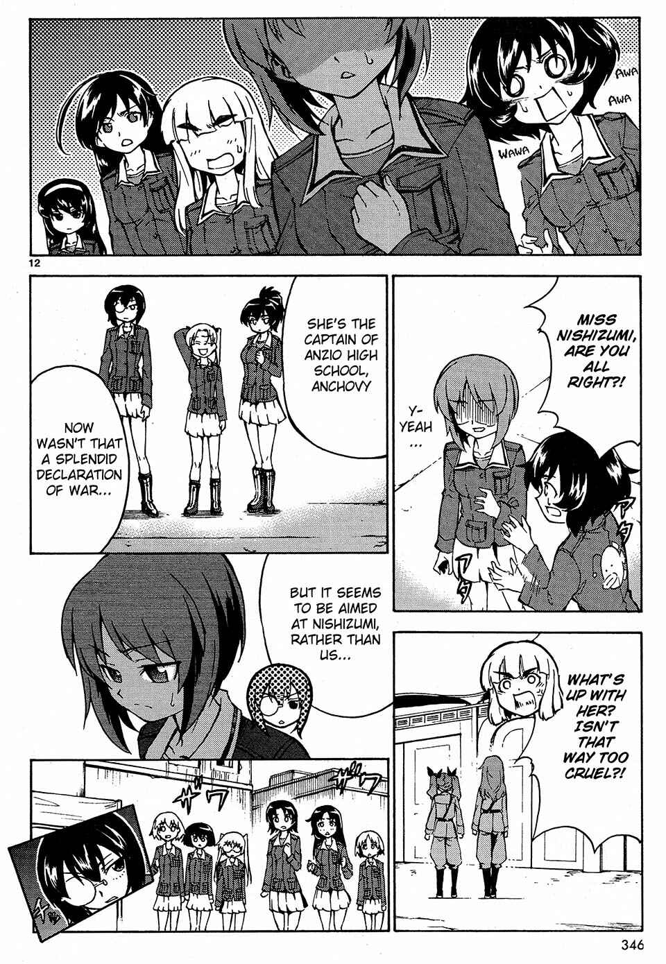 Girls und Panzer Chapter 7 - Page 12