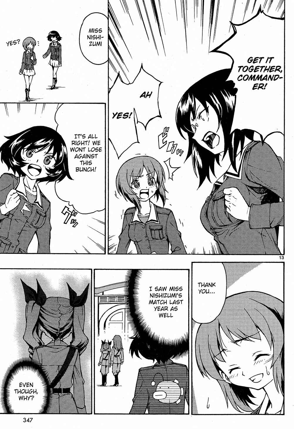 Girls und Panzer Chapter 7 - Page 13