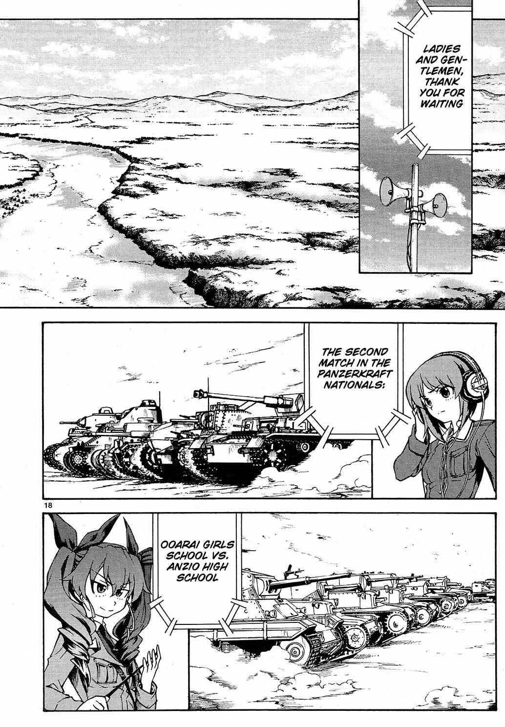 Girls und Panzer Chapter 7 - Page 18