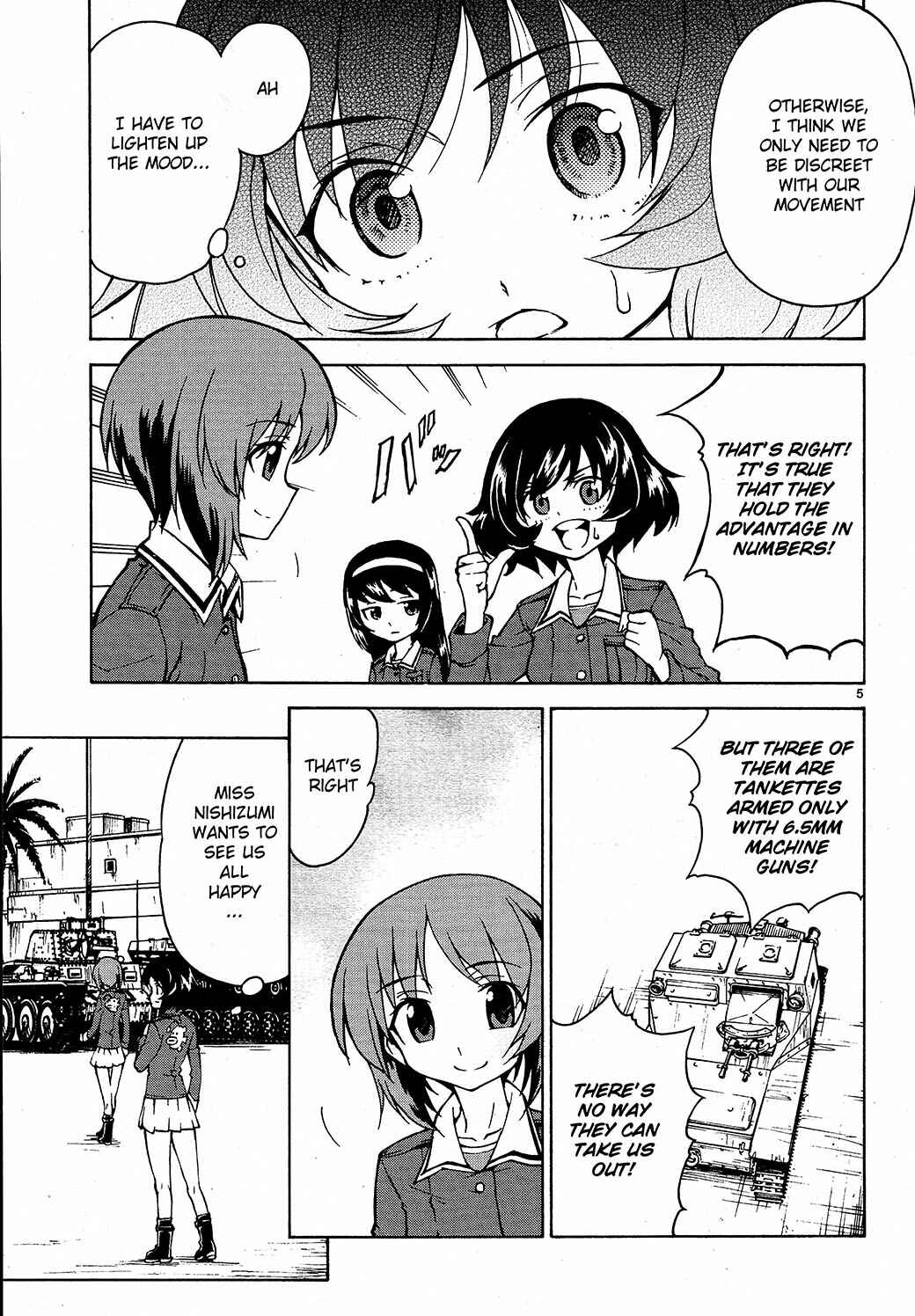 Girls und Panzer Chapter 7 - Page 5