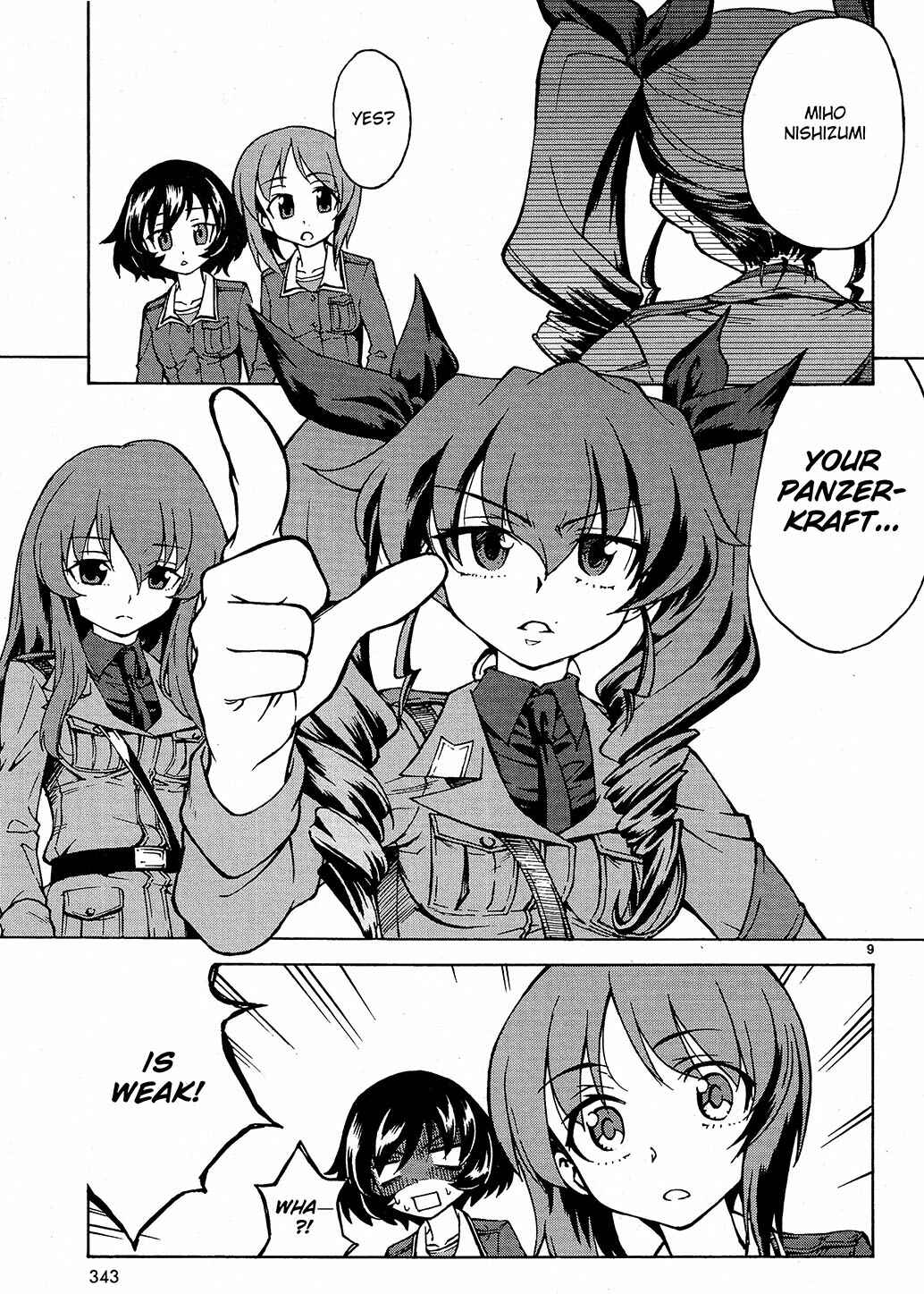 Girls und Panzer Chapter 7 - Page 9