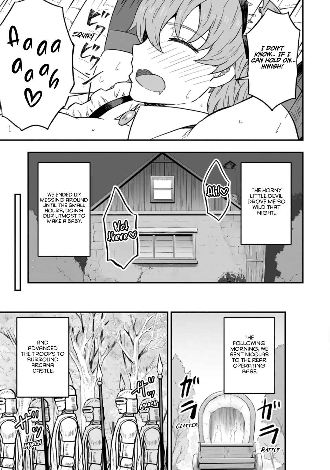 Isekai Saikyou no Yome desu ga, Yoru no Tatakai wa Ore no Hou ga Tsuyoi You desu - Chiryaku wo Ikashite Nariagaru Harem Senki Chapter 27 - Page 15
