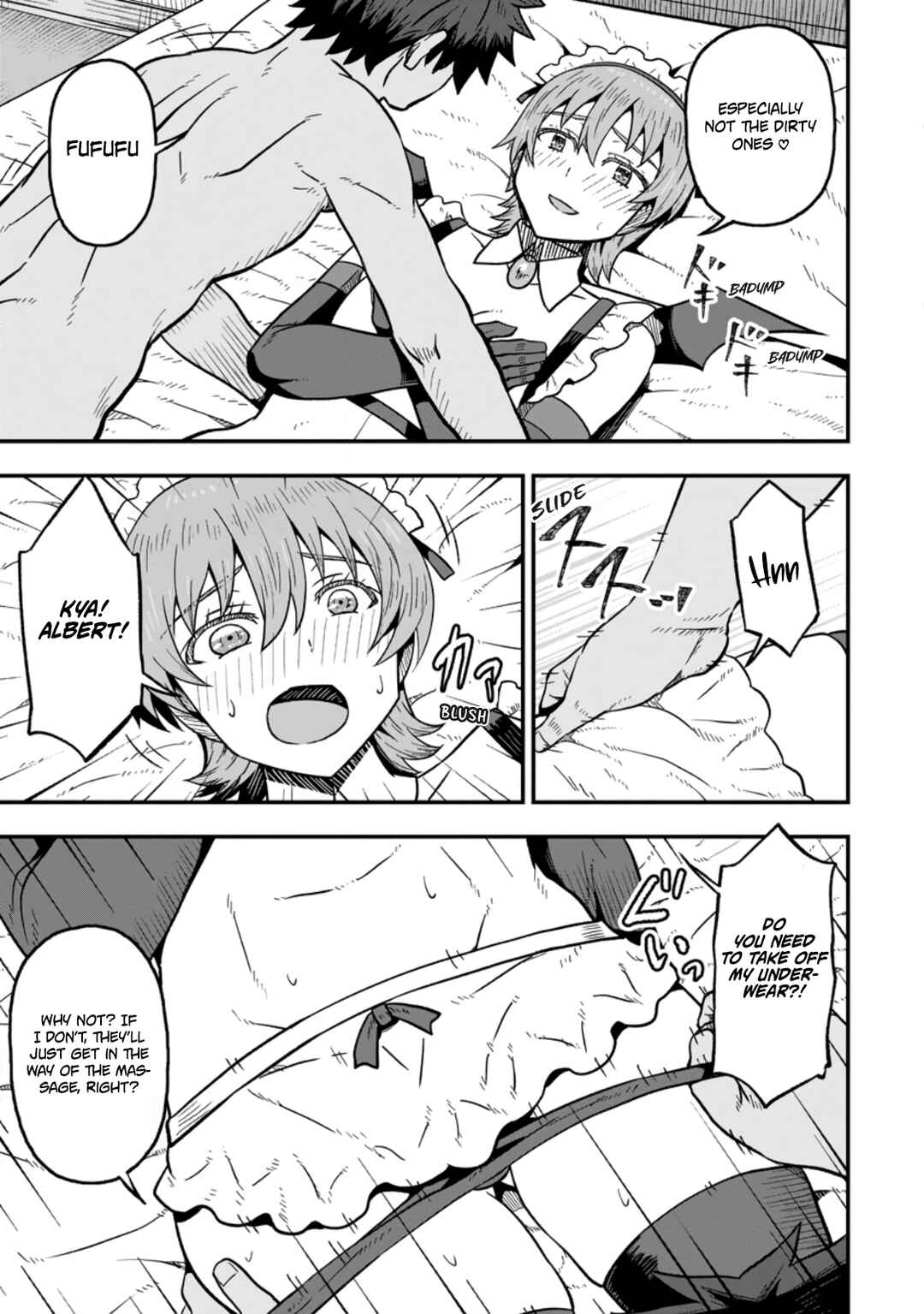 Isekai Saikyou no Yome desu ga, Yoru no Tatakai wa Ore no Hou ga Tsuyoi You desu - Chiryaku wo Ikashite Nariagaru Harem Senki Chapter 27 - Page 9
