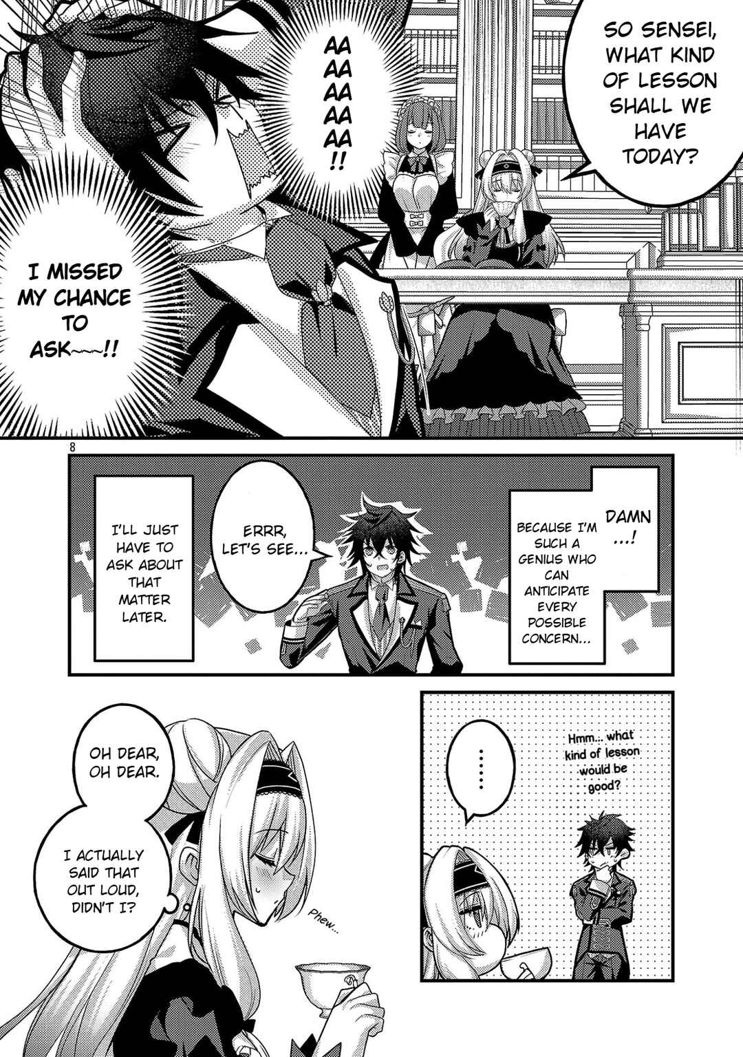 Hime-sama, Goranshin! ~Tensai Kyouikugakari (Ore) no Seizonsenryaku wa Cute na Hime-sama no Do-S Ka deshita~ Chapter 2 - Page 10