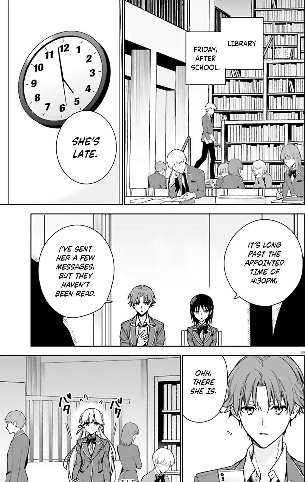 Youkoso Jitsuryoku Shijou Shugi no Kyoushitsu e: 2-nensei-hen Chapter 10 - Page 9