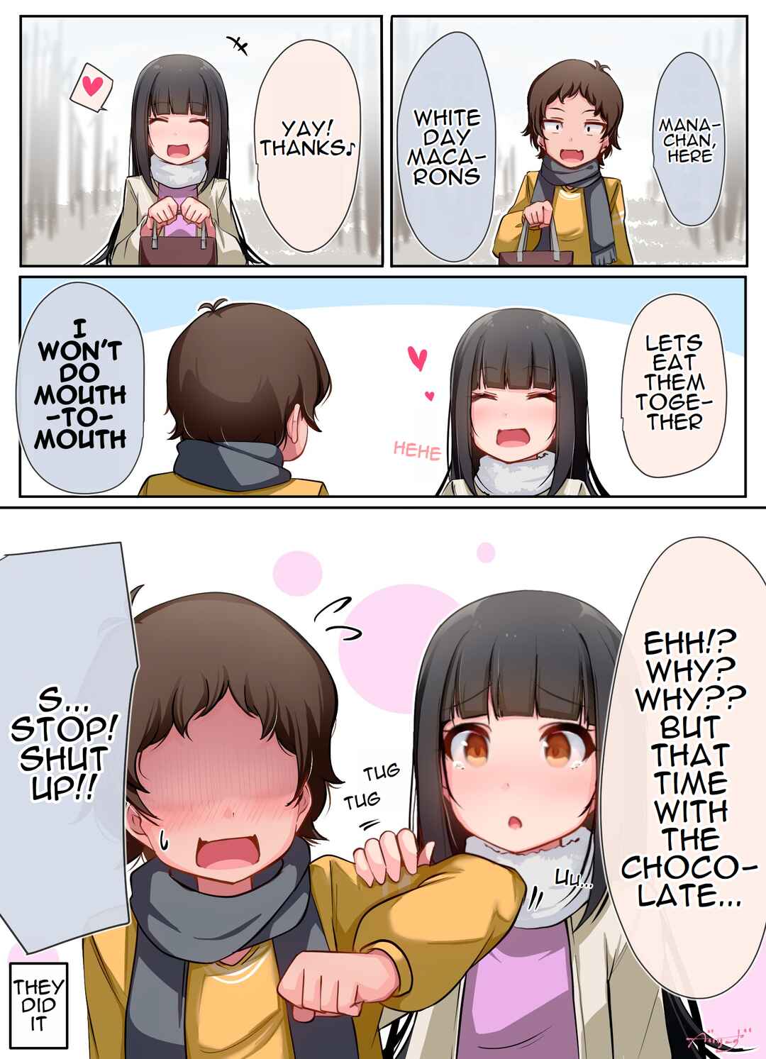 Class no Gal ni Kuuki Atsukai Sareteimasu Chapter 42 - Page 1