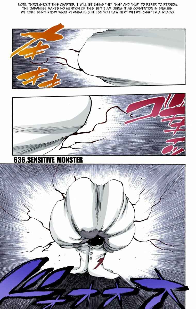 Bleach (Official Colored) Chapter 636 - Page 1