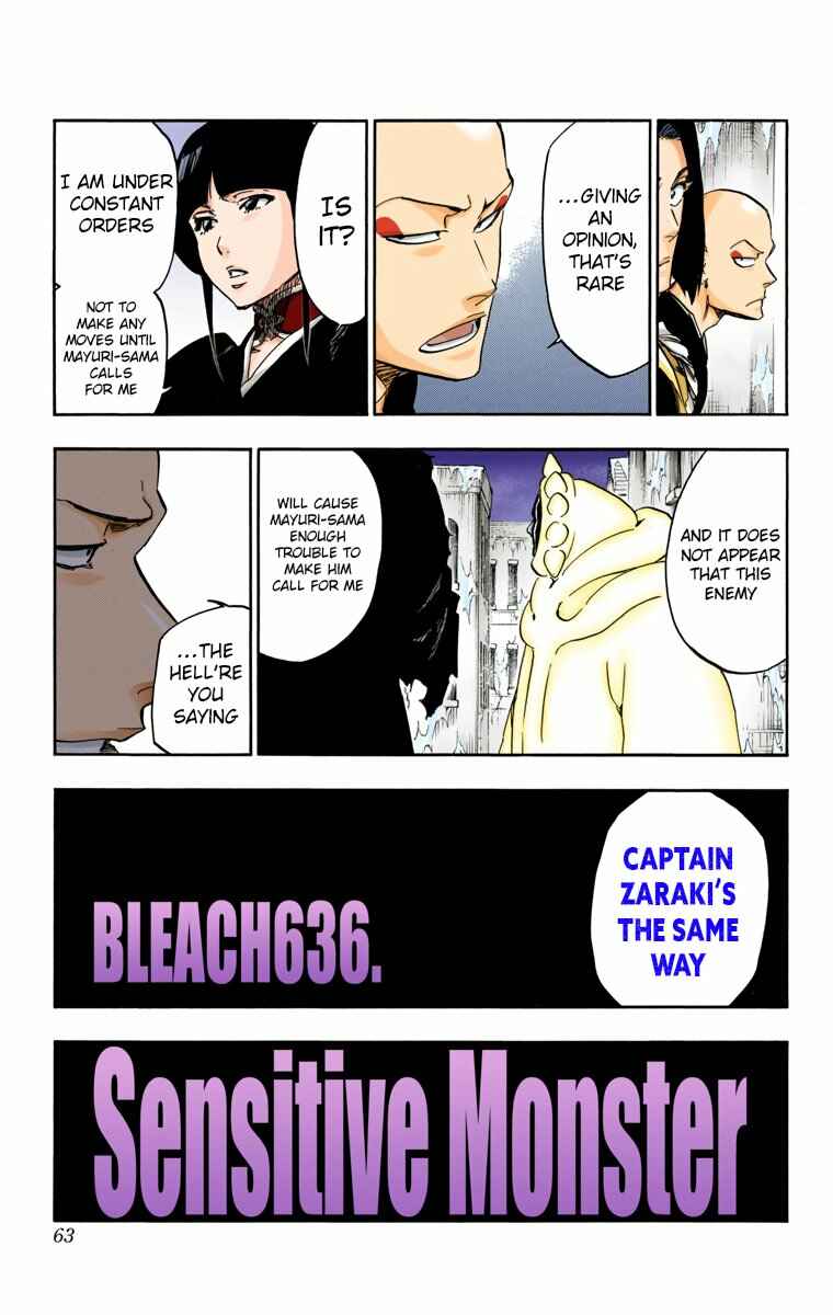 Bleach (Official Colored) Chapter 636 - Page 3