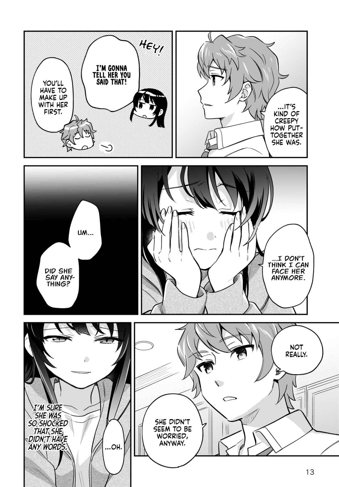 Rascal Does Not Dream of Siscon Idol Chapter 4.2 - Page 13