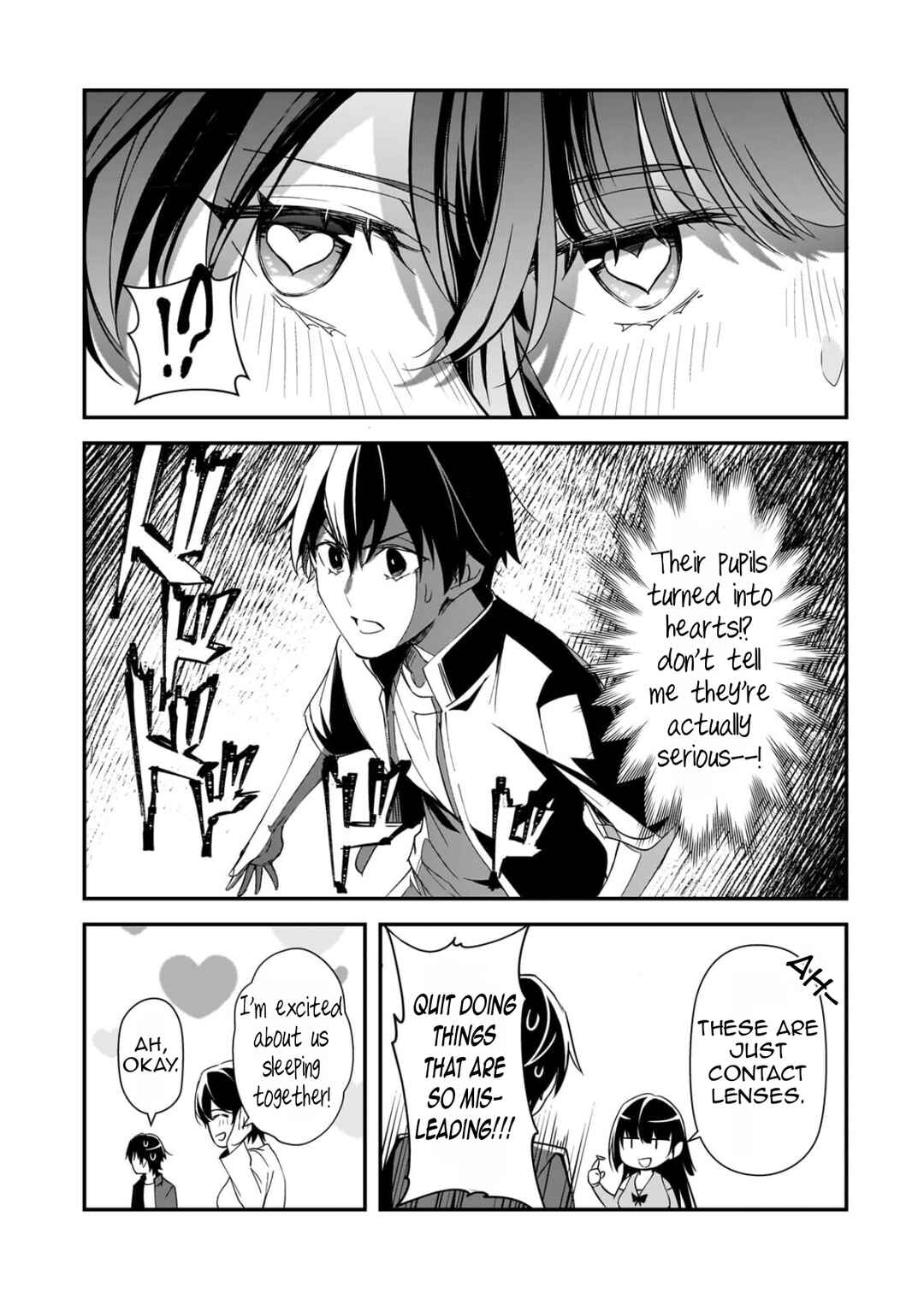 Ore ni Trauma wo Ataeta Joshi-tachi ga Chirachira Mitekuru kedo, Zannen desuga Teokure desu Chapter 30.1 - Page 10