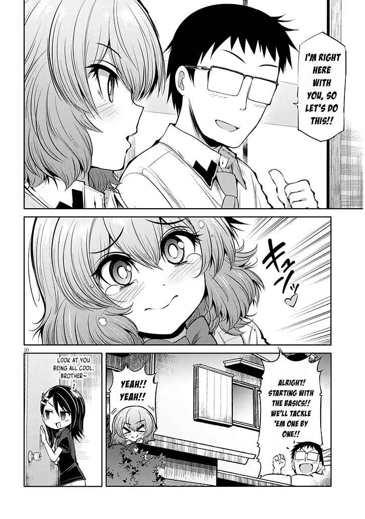 Saegusa-san wa Megane-senpai to Koi wo Egaku Chapter 11 - Page 10