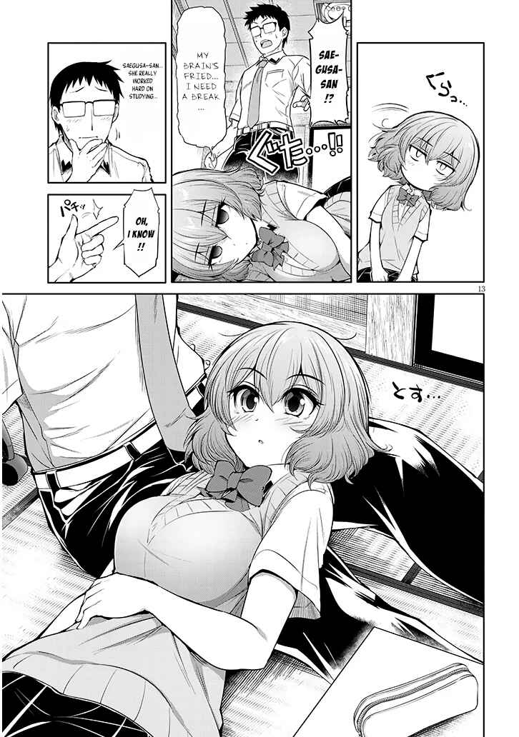 Saegusa-san wa Megane-senpai to Koi wo Egaku Chapter 11 - Page 13