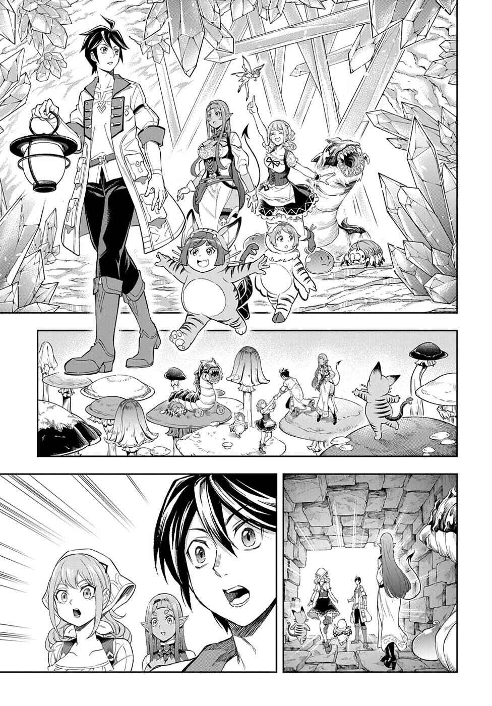 Meikyuu Teikoku no Tsukurikata - Renseijutsushi wa Mazu Risou no Mura wo Kaitaku Shimasu Chapter 9 - Page 32