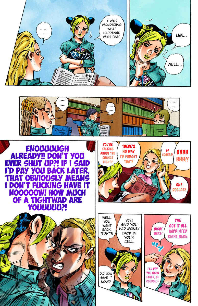 JoJo no Kimyou na Bouken: Part 6 - Stone Ocean Color-ban Chapter 10 - Page 13