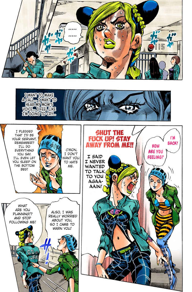 JoJo no Kimyou na Bouken: Part 6 - Stone Ocean Color-ban Chapter 10 - Page 7