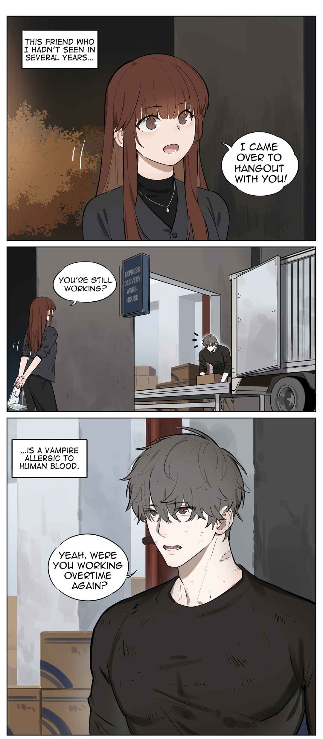 Are You Really a Vampire? Chapter 2 - Page 1