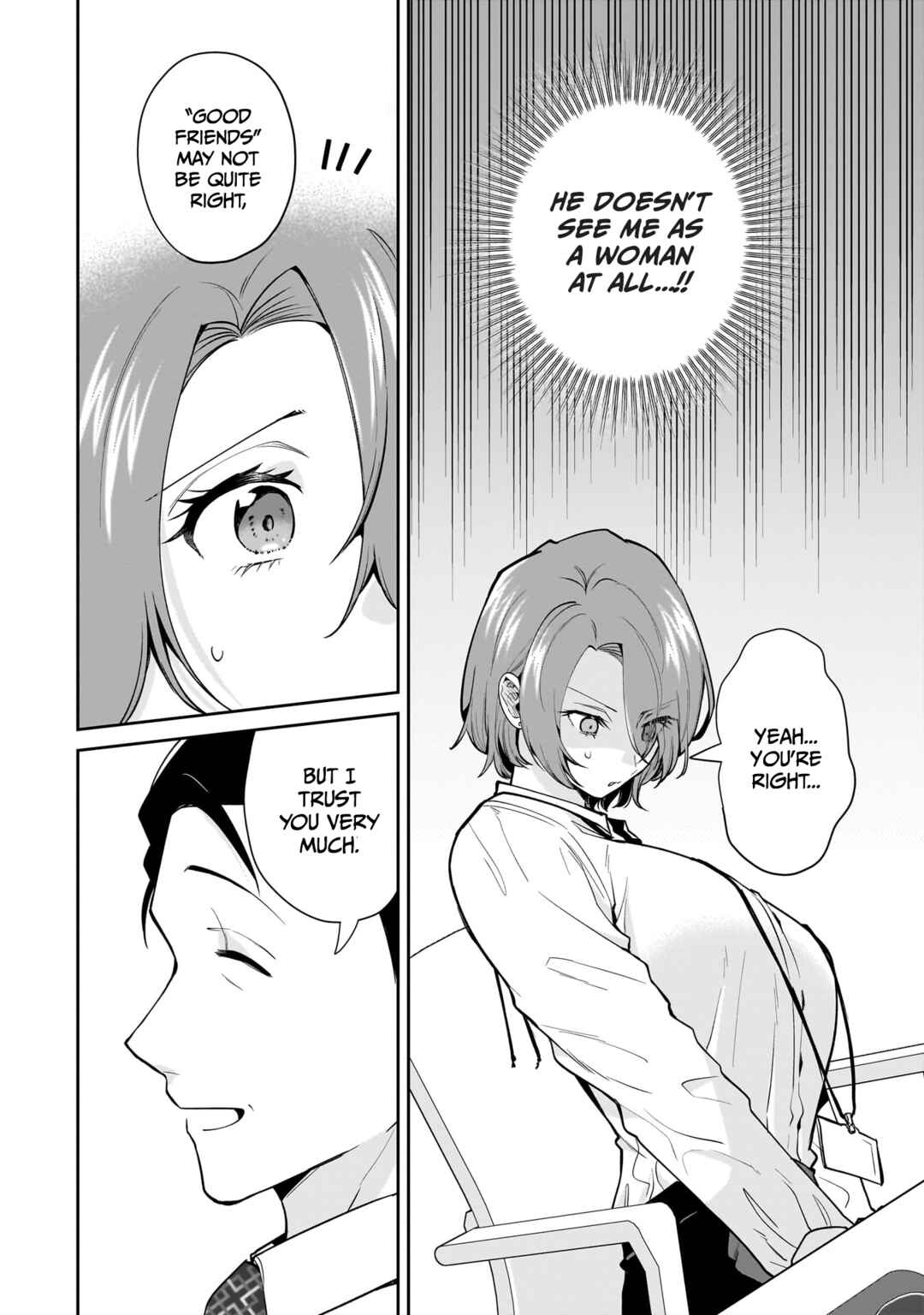 Misato-san wa Amasugi Joushi ni Chotto Kibishii Chapter 14 - Page 16