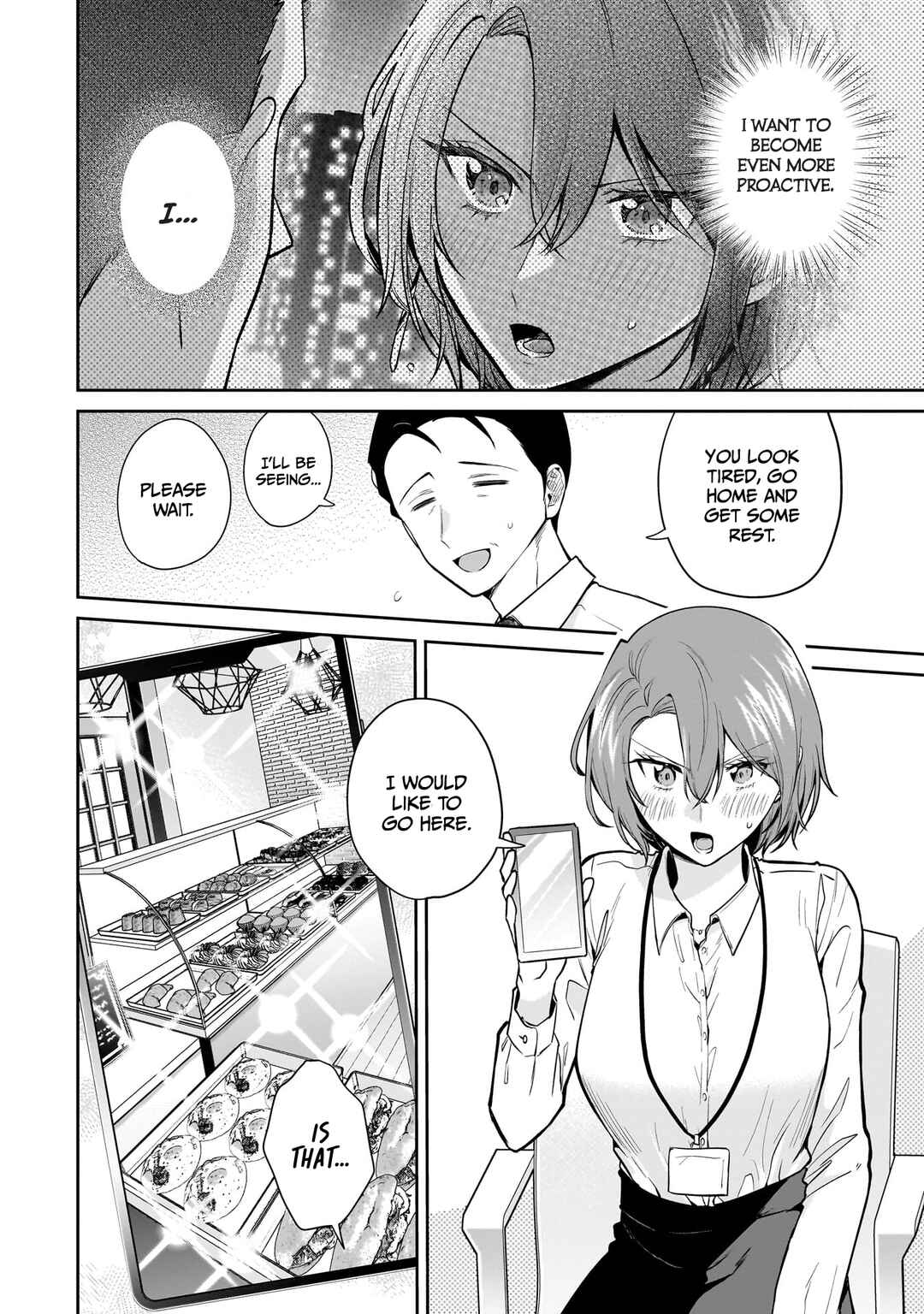 Misato-san wa Amasugi Joushi ni Chotto Kibishii Chapter 14 - Page 18
