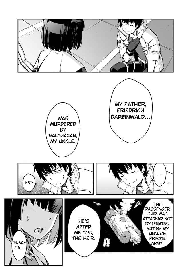Mezametara Saikyou Soubi to Uchuusen-mochi datta node, Ikkodate Mezashite Youhei to shite Jiyuu ni Ikitai Chapter 22.2 - Page 12