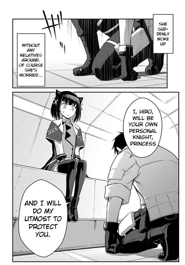 Mezametara Saikyou Soubi to Uchuusen-mochi datta node, Ikkodate Mezashite Youhei to shite Jiyuu ni Ikitai Chapter 22.2 - Page 9