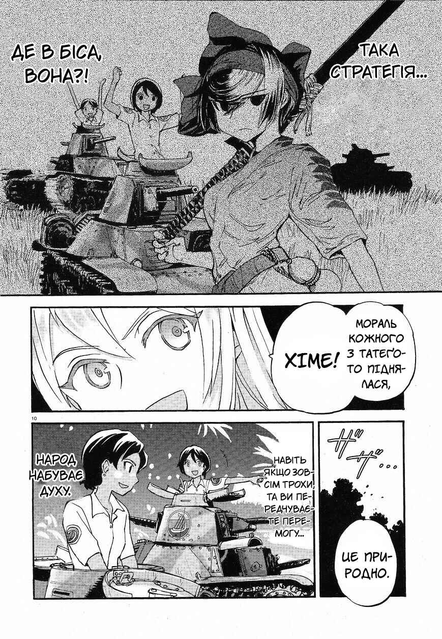 Girls und Panzer: Ribbon no Musha Chapter 14 - Page 10