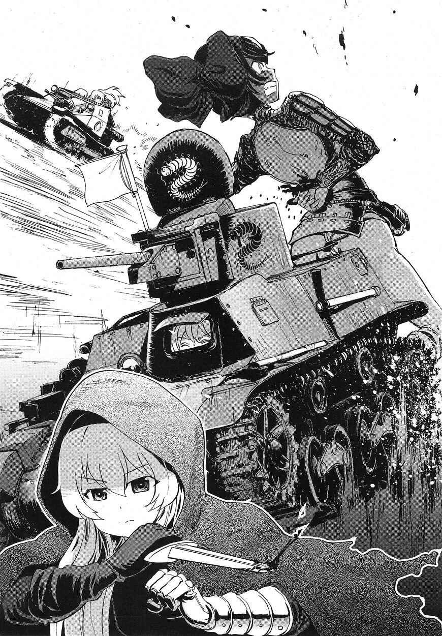 Girls und Panzer: Ribbon no Musha Chapter 14 - Page 22