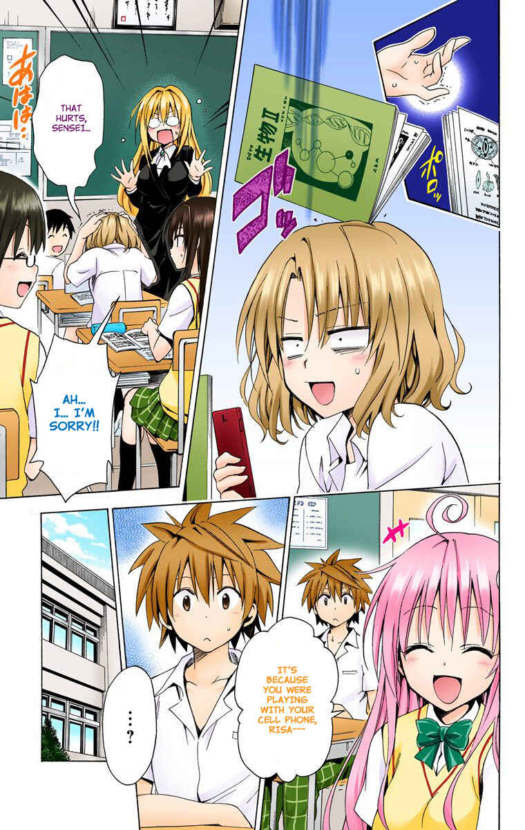 To Love Ru Darkness (Official Colored) Chapter 28.5 - Page 9