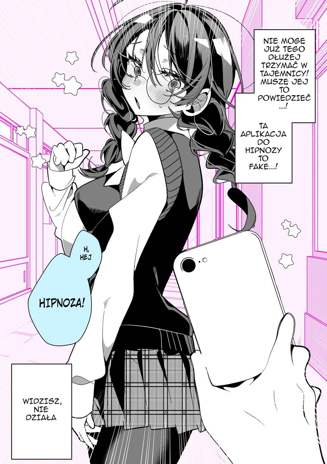 Class no Ko ni Saimin wo Kakerareta? Chapter 12 - Page 1