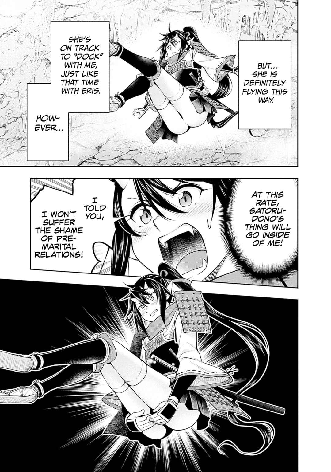 Eroge no Sekai de Slow Life ~Issho ni Isekai Teni shitekita Yarisaa no Daigakusei-tachi ni Tsuihou sareta node, Henkyou de Muteki ni Natte Shin no Heroine-tachi to Yoroshiku Yarimasu~ Chapter 11 - Page 13