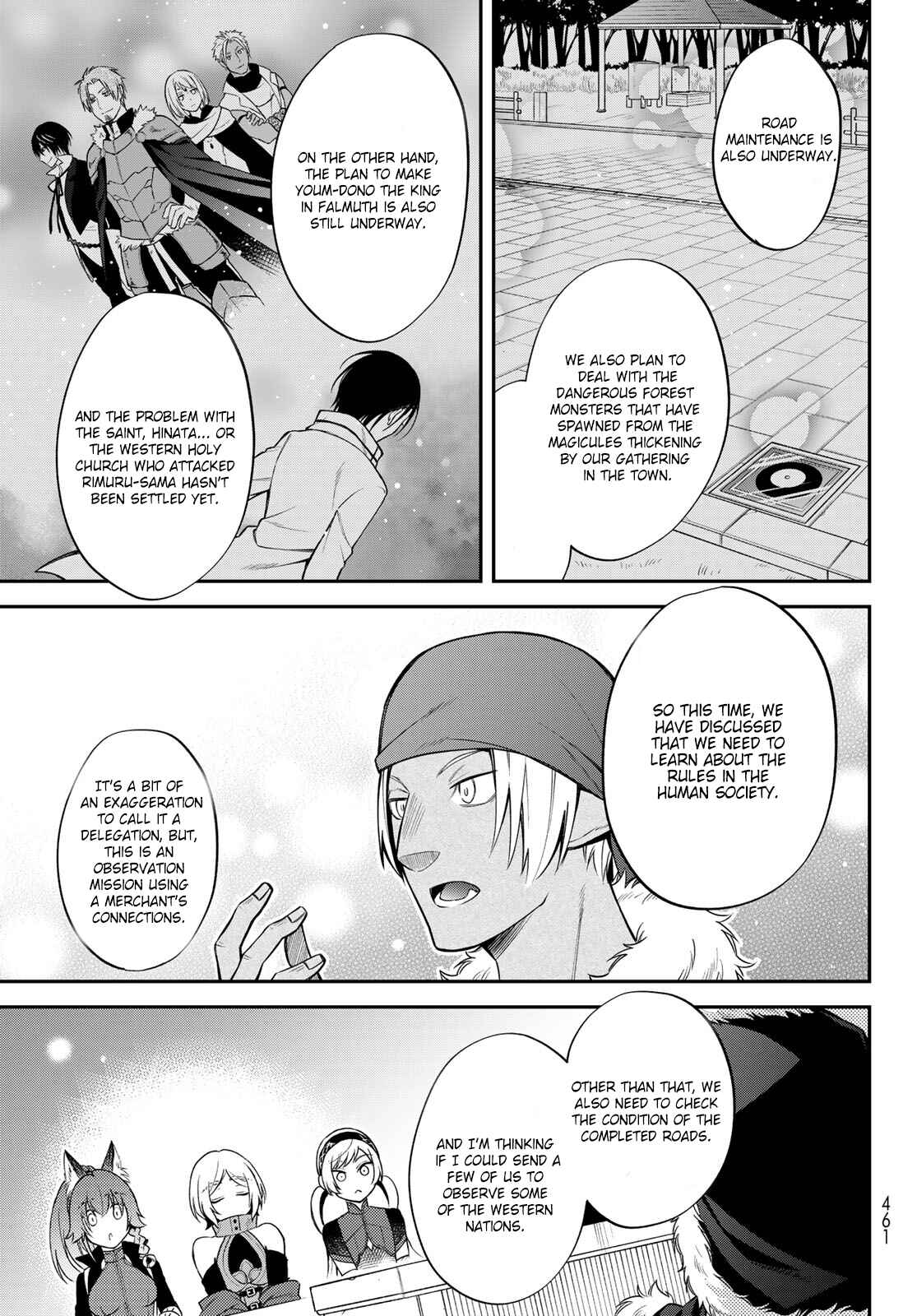 Tensei Shitara Slime Datta Ken: Ibun - Makoku Kurashi no Trinity Chapter 43 - Page 13