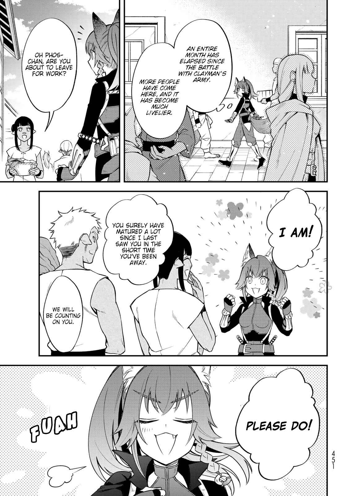 Tensei Shitara Slime Datta Ken: Ibun - Makoku Kurashi no Trinity Chapter 43 - Page 3