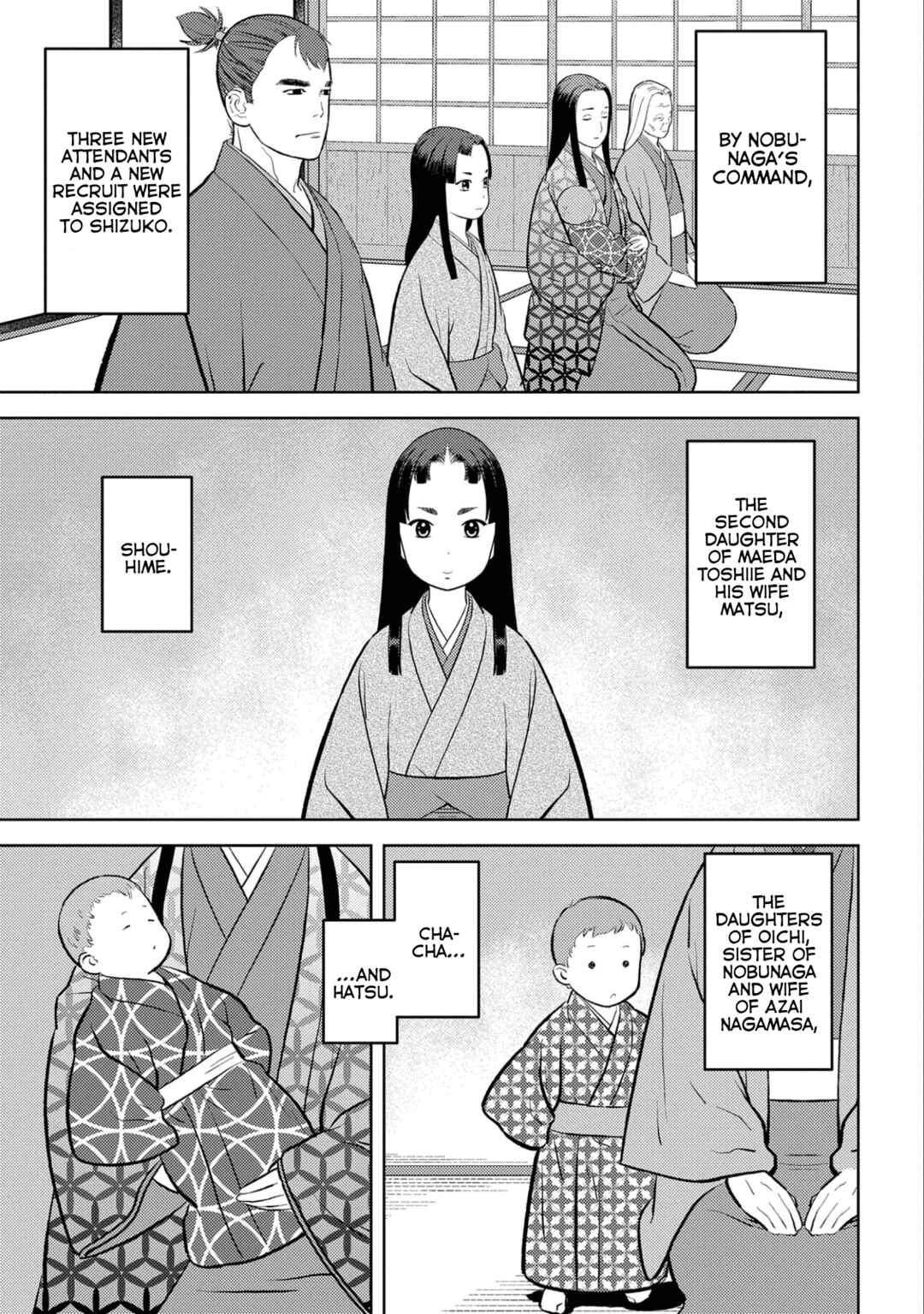 Sengoku Komachi Kuroutan Chapter 59 - Page 4