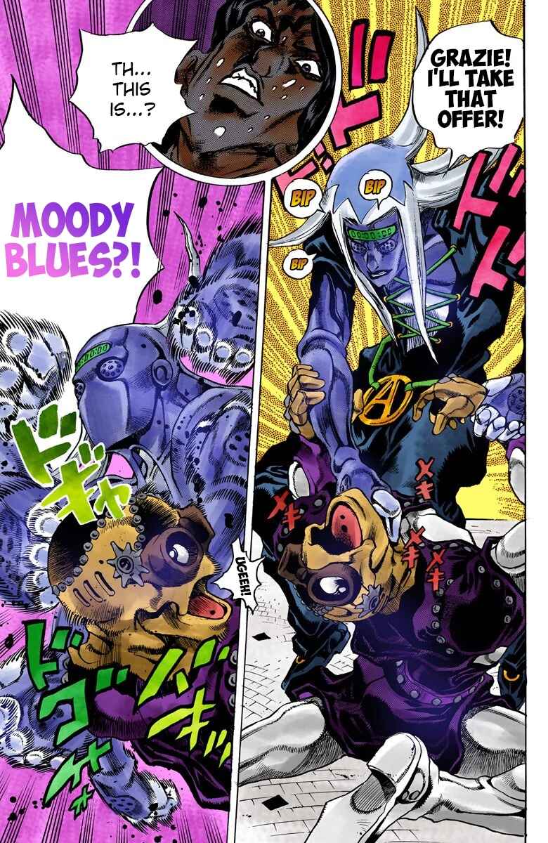 JoJo no Kimyou na Bouken: Part 5 - Ougon no Kaze Color-ban Chapter 43 - Page 11