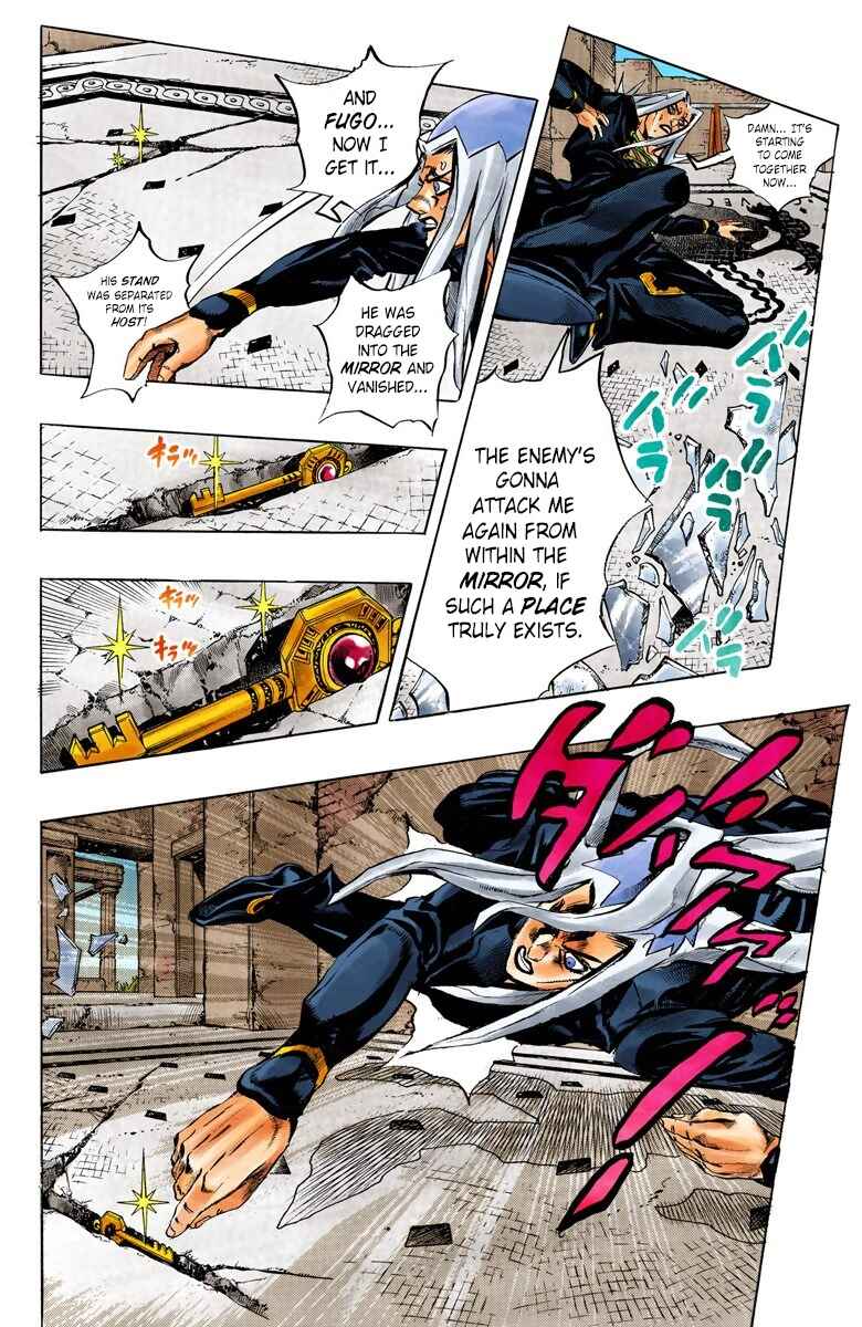 JoJo no Kimyou na Bouken: Part 5 - Ougon no Kaze Color-ban Chapter 43 - Page 6