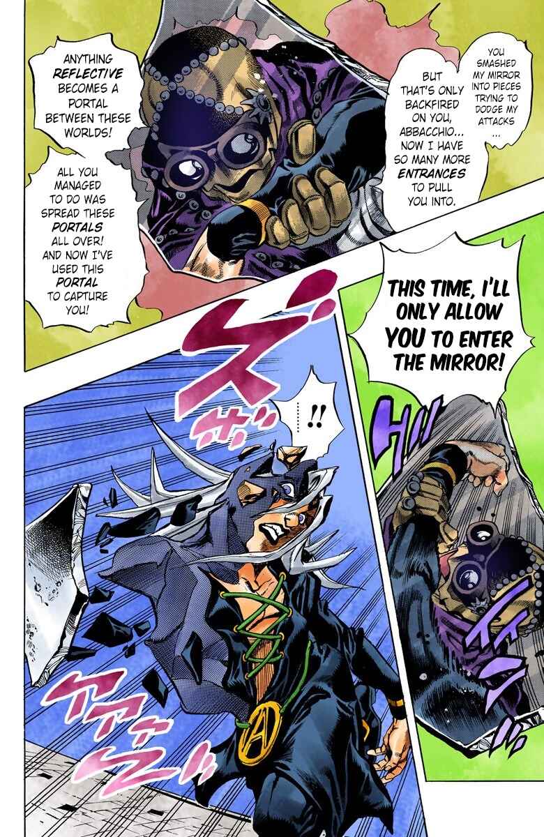JoJo no Kimyou na Bouken: Part 5 - Ougon no Kaze Color-ban Chapter 43 - Page 8