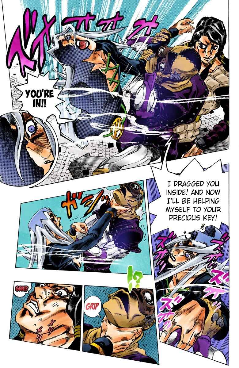 JoJo no Kimyou na Bouken: Part 5 - Ougon no Kaze Color-ban Chapter 43 - Page 9