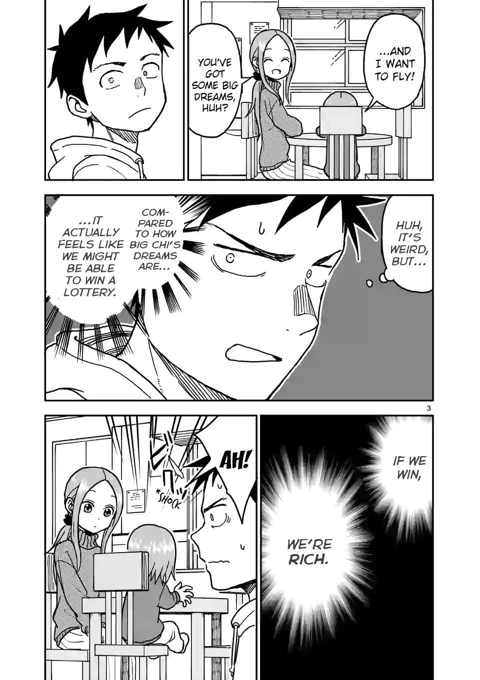 Karakai Jouzu no (Moto) Takagi-san Chapter 119 - Page 3