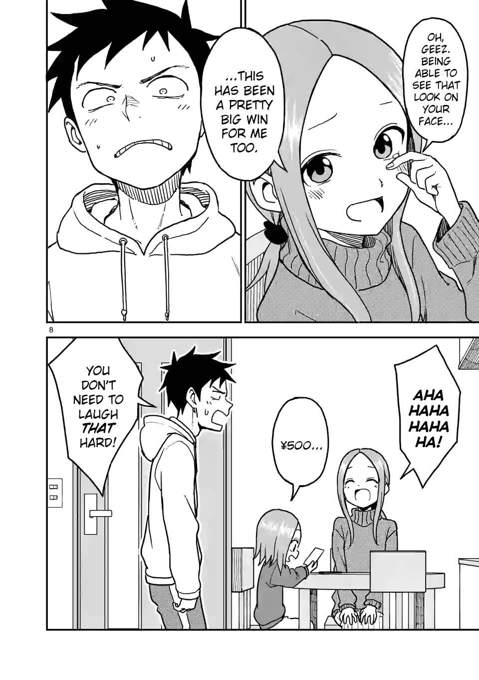 Karakai Jouzu no (Moto) Takagi-san Chapter 119 - Page 8