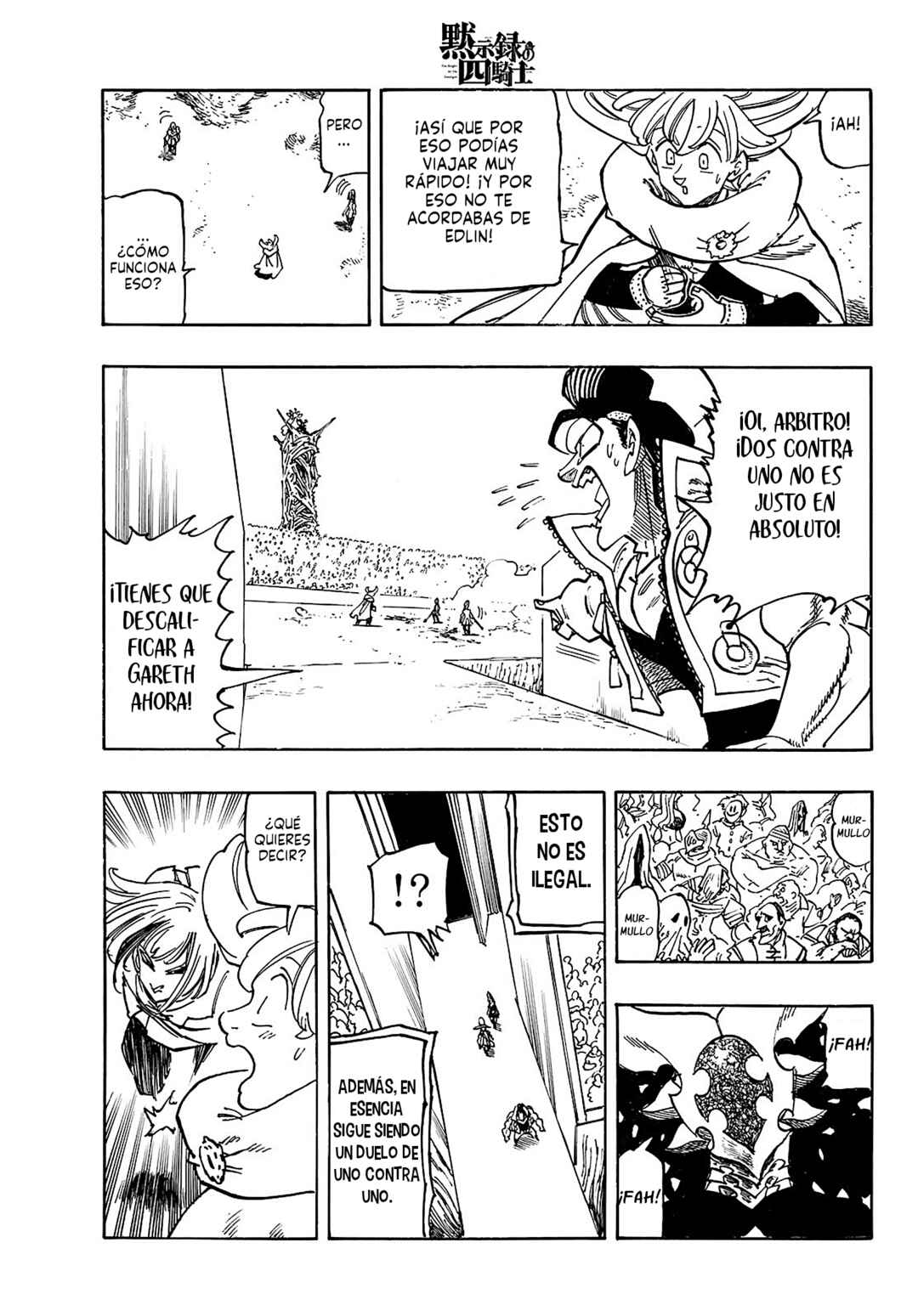 Mokushiroku no Yonkishi Chapter 168 - Page 4