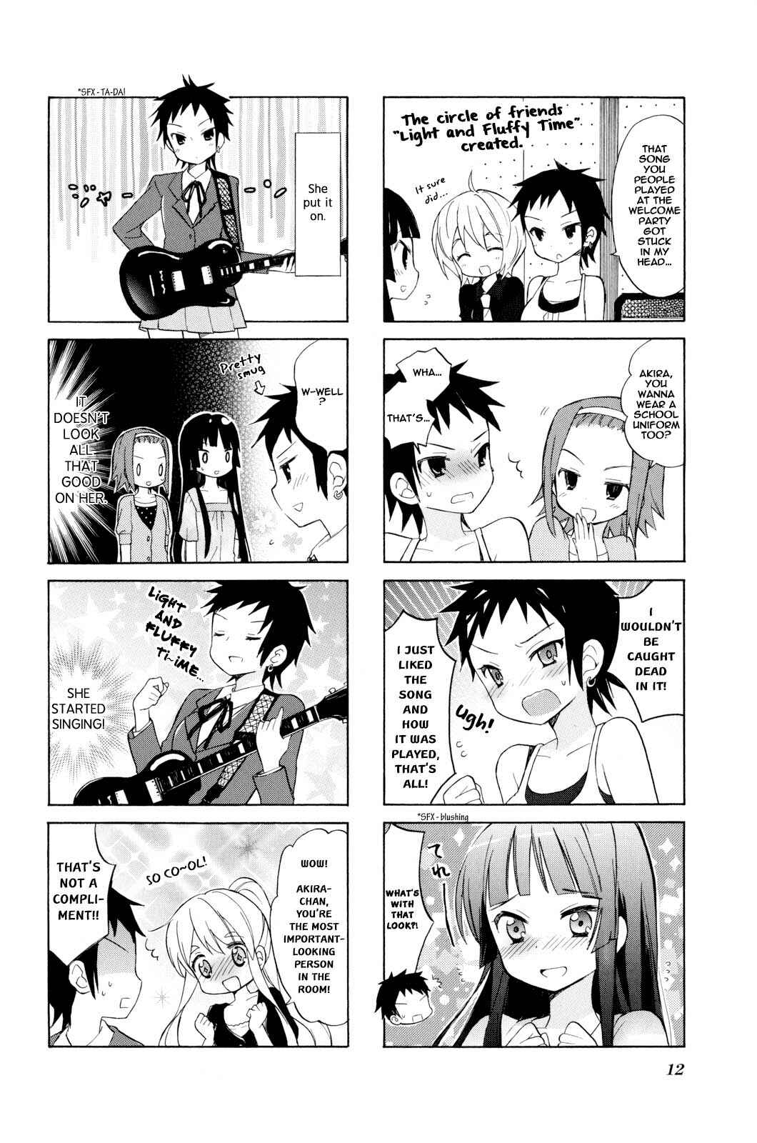 K-ON! Anthology Comic Chapter 1 - Page 4