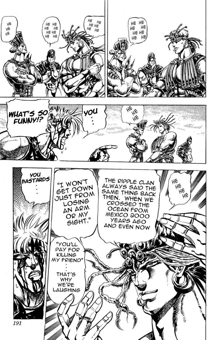 JoJo no Kimyou na Bouken: Part 2 - Sentou Chouryuu Chapter 23 - Page 9
