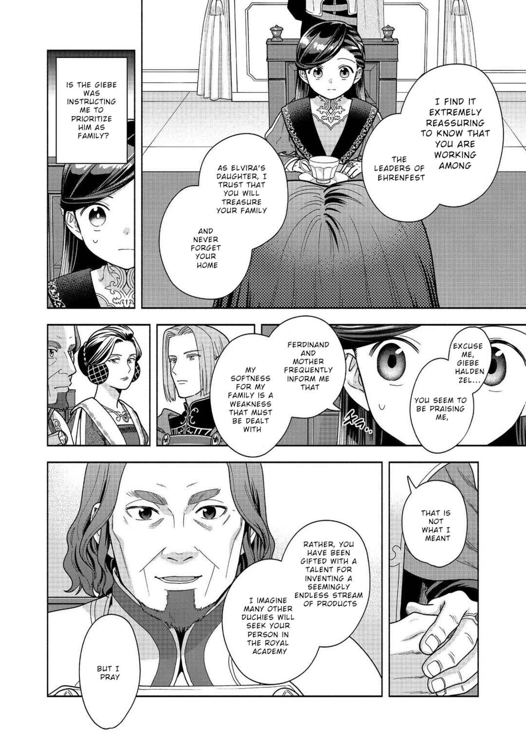 Honzuki no Gekokujou: Shisho ni Naru tame ni wa Shudan o Erandeiraremasen—Dai-4 Bu: Kizokuin no Toshokan o Sukuitai! Chapter 50 - Page 8