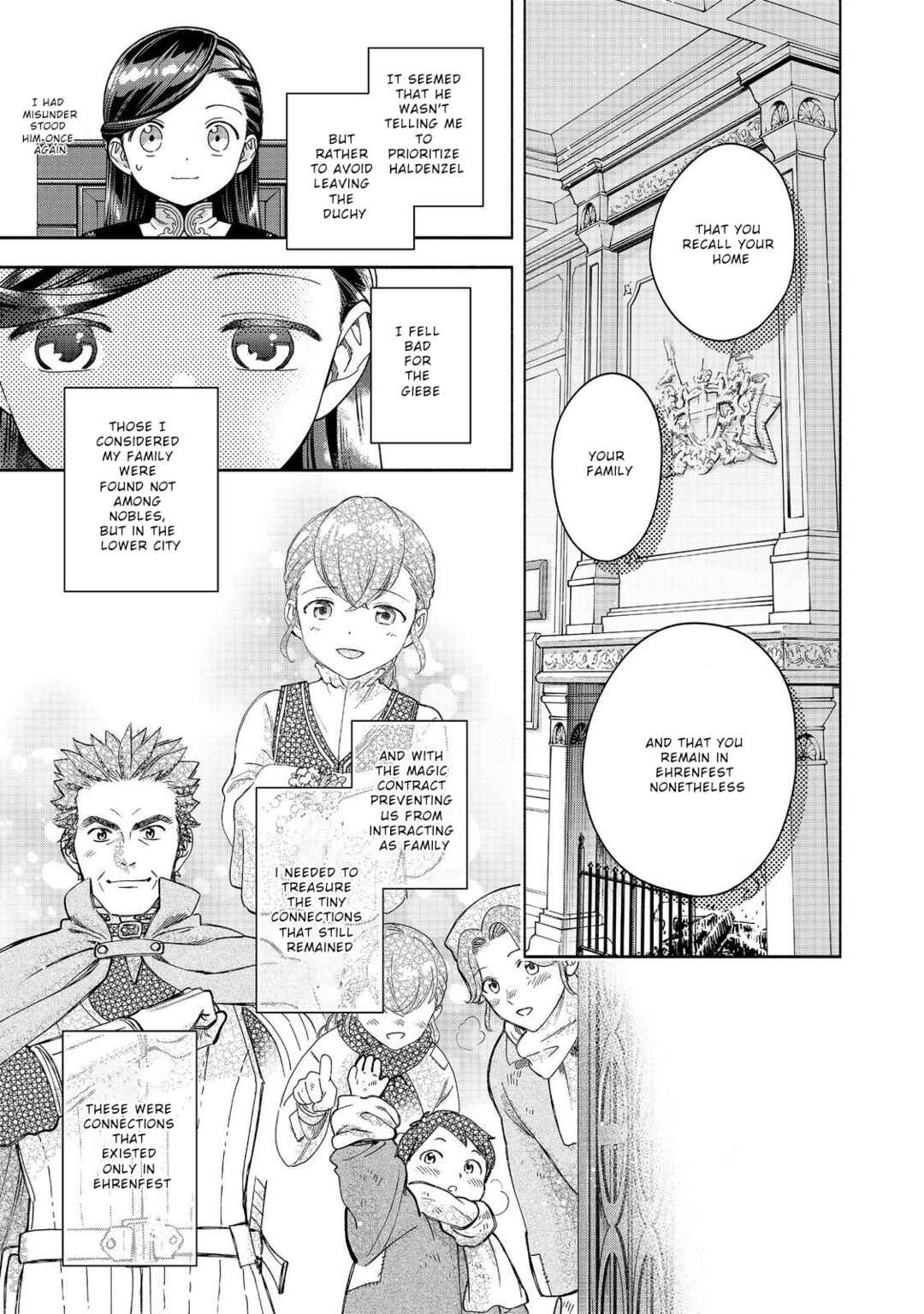 Honzuki no Gekokujou: Shisho ni Naru tame ni wa Shudan o Erandeiraremasen—Dai-4 Bu: Kizokuin no Toshokan o Sukuitai! Chapter 50 - Page 9