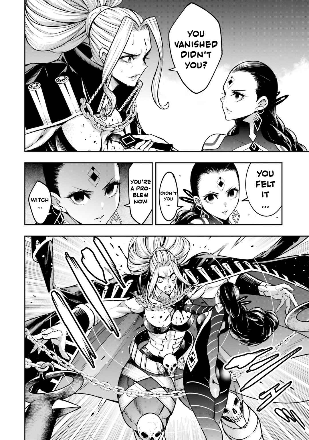 Majo Taisen - 32-nin no Isai no Majo wa Koroshiau Chapter 19 - Page 37