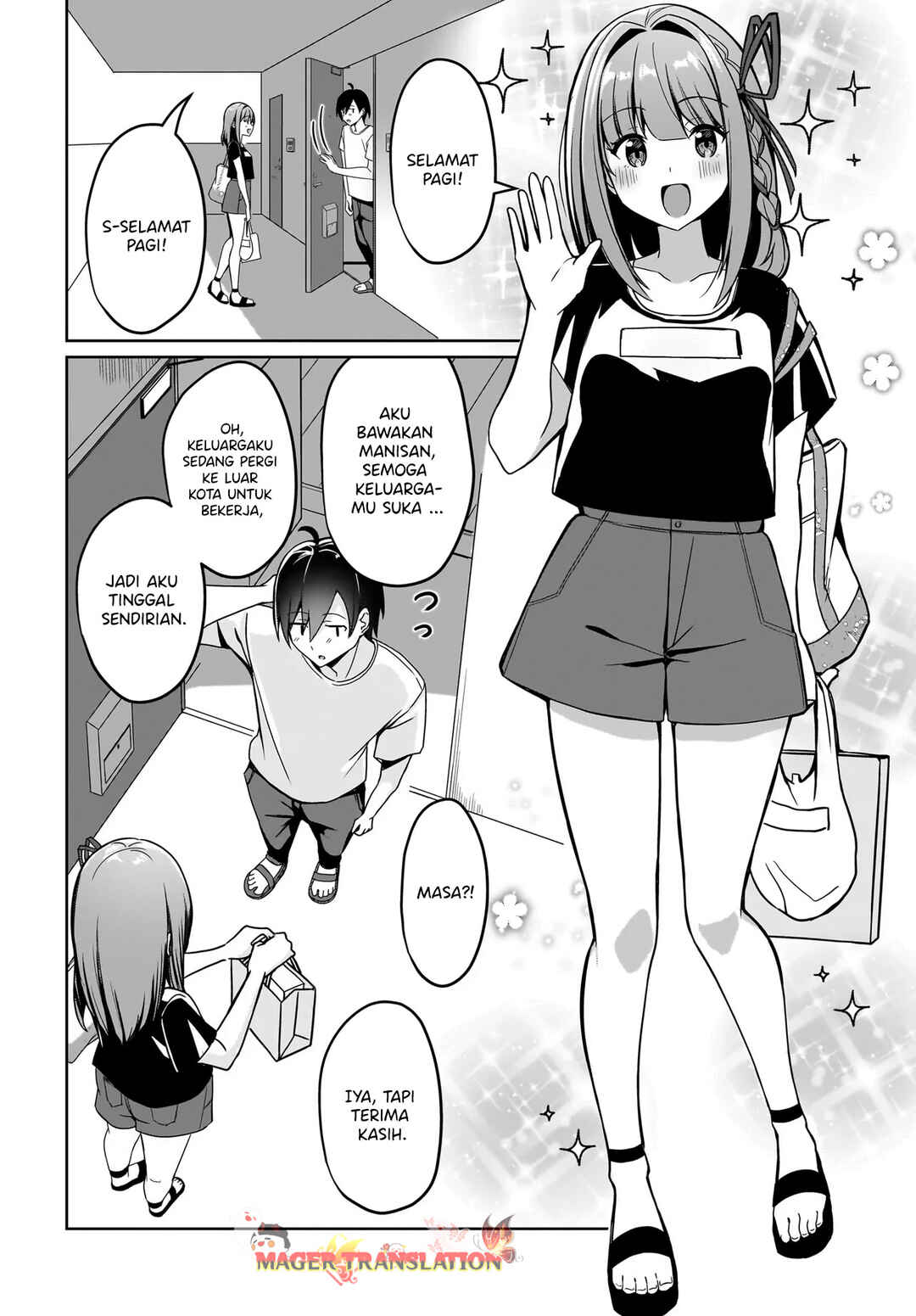 Maigo no Onnanoko wo Ie made Todoketara, Genkan kara Detekita no wa Gakunen Ichi no Bishoujo deshita Chapter 2 - Page 11