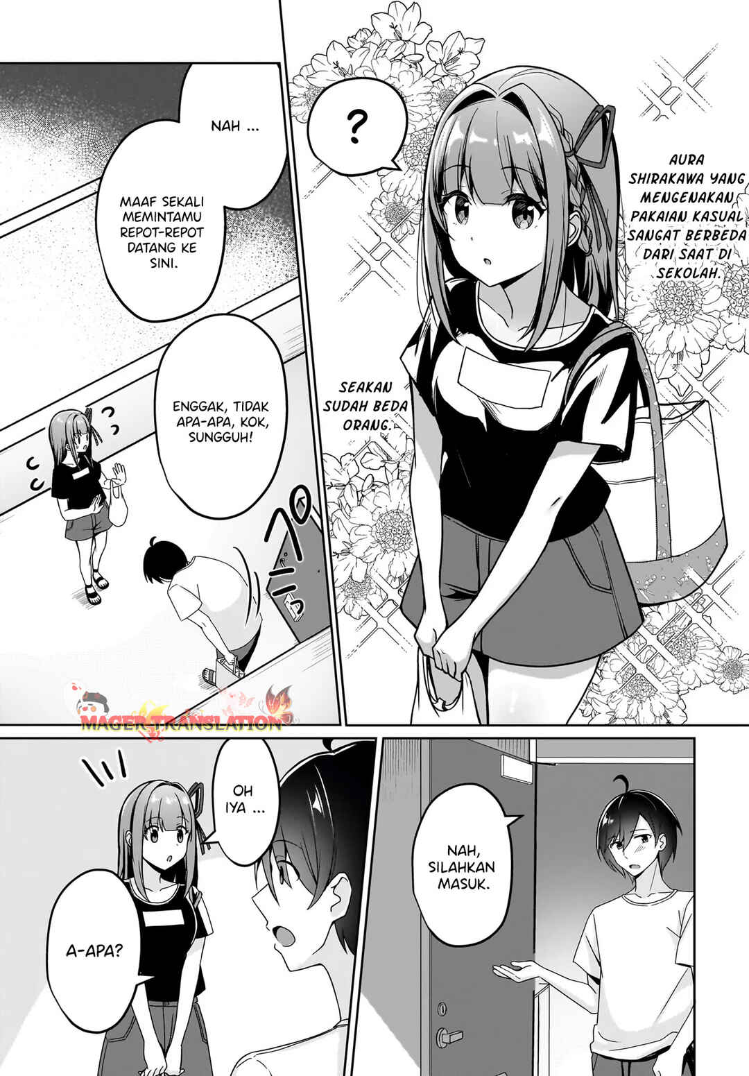 Maigo no Onnanoko wo Ie made Todoketara, Genkan kara Detekita no wa Gakunen Ichi no Bishoujo deshita Chapter 2 - Page 12