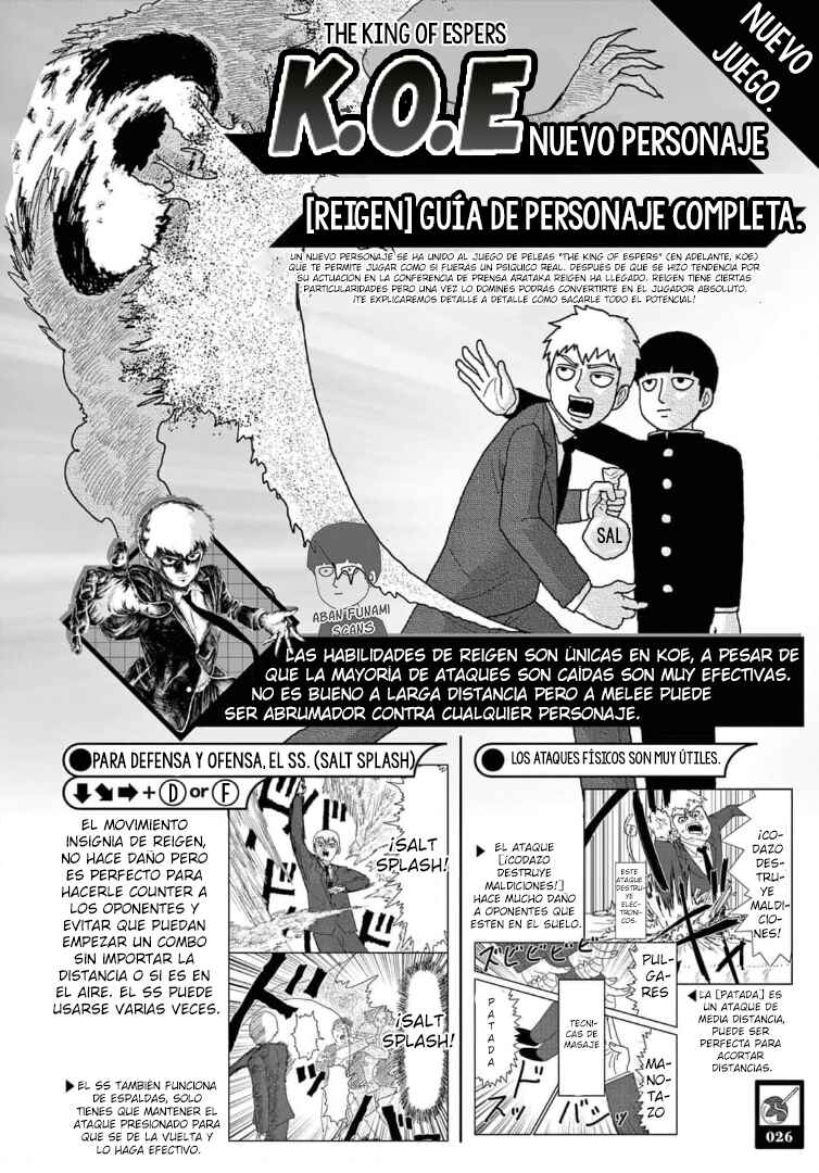 Mob Psycho 100 Official Fanbook. Chapter 2 - Page 14