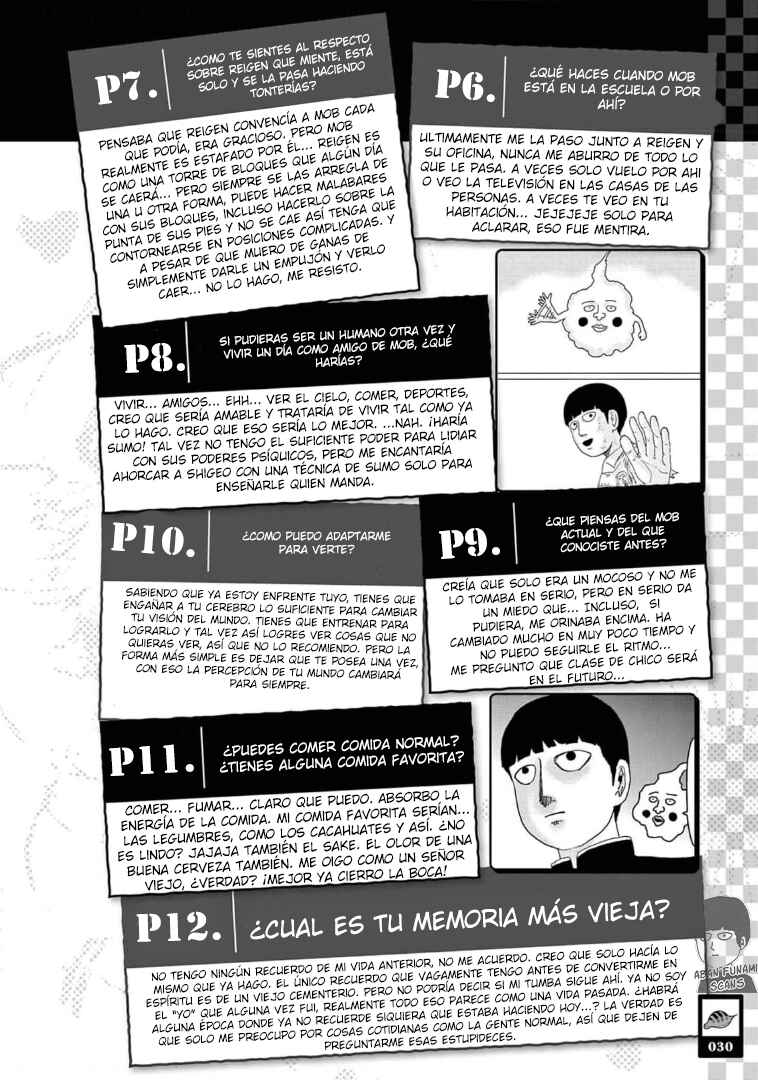 Mob Psycho 100 Official Fanbook. Chapter 2 - Page 18